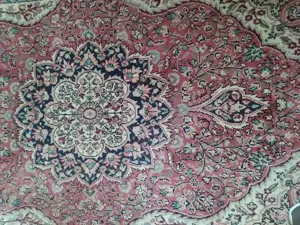 Orientteppich, Maße 220x130 cm, , Nichtraucherhaushalt. Bild 4