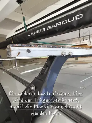 Komplettes Set Dachzelt, Markise, Seitenwand, Tunnel Bild 10