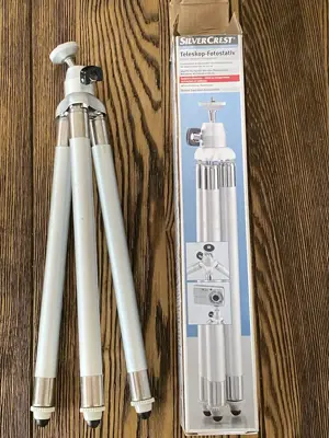 Teleskop Fotostativ mit Arbeitshöhe bis zu 105 cm