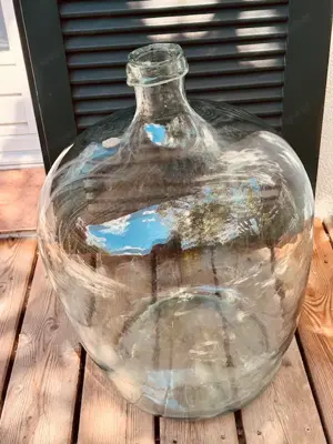 Glasballon weiss Bild 3