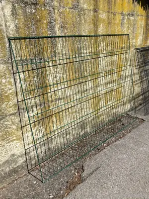 Gartenzaun grün 150 x 200 cm