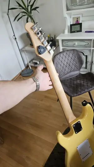 E-Gitarren-Set für Einsteiger - inkl. Verstärker, Pleks, Gurt - voll funktionsfähig Bild 4