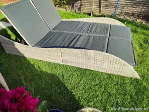 Polyrattan Doppelliege Bild 2