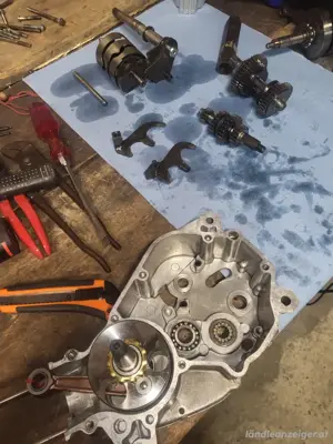 Puch Motor Zusammenbau