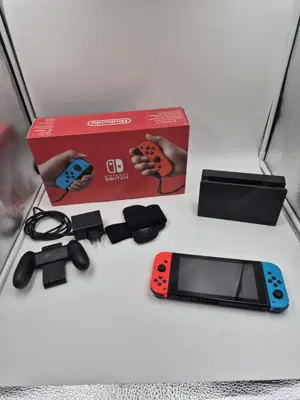 Nintendo Switch in Ovp Mit 6 Spiele Bild 2