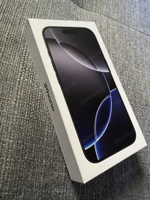 Apple iPhone 16 Pro Titan Schwarz 256 GB Neu