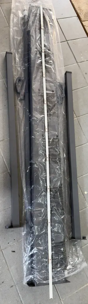 Seitenmarkiese 2x 3m anthrazitgrau 193cm hoch Bild 3