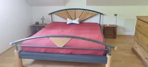 Bett und Kasten