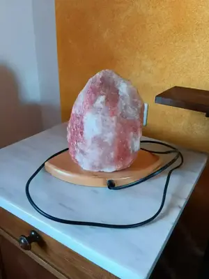 Schöne Salzlampe