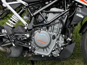 KTM 390 Duke Naked Bike (weiss) Bild 2