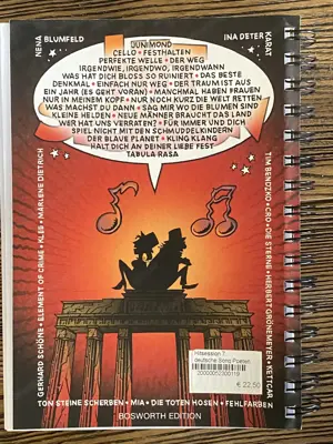 Verkaufe Liederbuch: HIT SESSION Deutsche Song-Poeten Bild 2