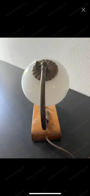 Space Age Lampe Vintage 70er Jahre  Retro Vintage Opalglas
