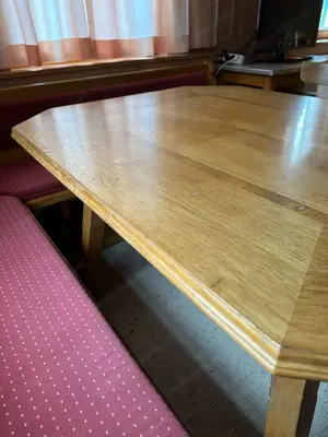 alter "Stubotisch" ausziehbar mit Eckbank Bild 3