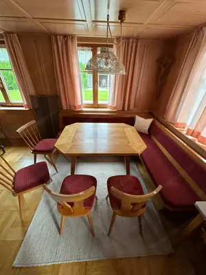 alter "Stubotisch" ausziehbar mit Eckbank Bild 4