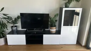 Ikea Besta - Sideboard   Wohnwand 