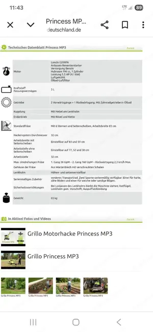 Bodenhacke zu verkaufen  Bild 4