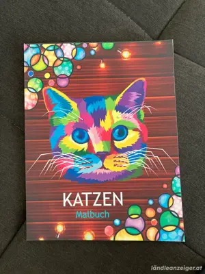 Malbuch Katzen 