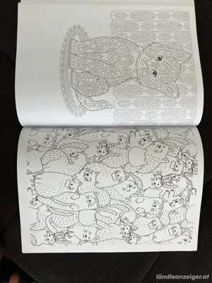 Malbuch Katzen  Bild 4
