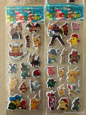 Pokemon Sticker  Bild 3