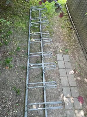 Fahrradständer   Bügelparker für 10 Fahrräder Bild 2