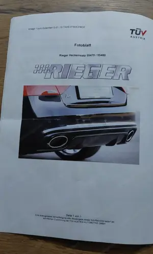 A5 Rieger Diffusor 