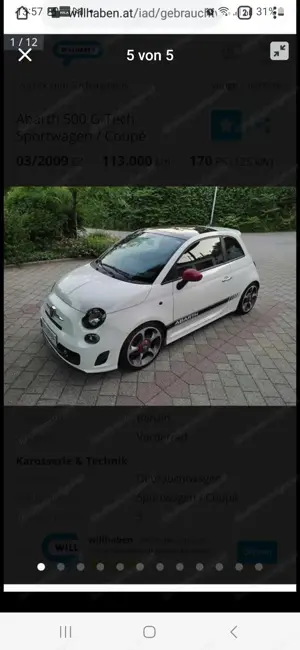 Fiat 500 abarth