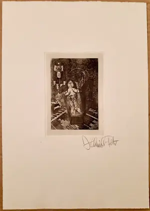 Helmuth Fetz - Radierung