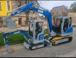 6,5 t BaggerKubota-Motor, 2Jahre Garantie!3 Löffel , incl.19% MwSt Bild 3