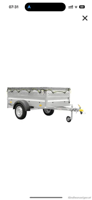 Anhänger 750Kg Führerscheinfrei Humbaur 