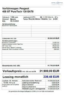 Peugeot 408 Bild 7