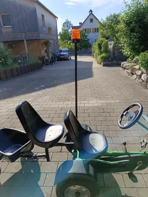 gokart mit soziussitz und anhänger Bild 5