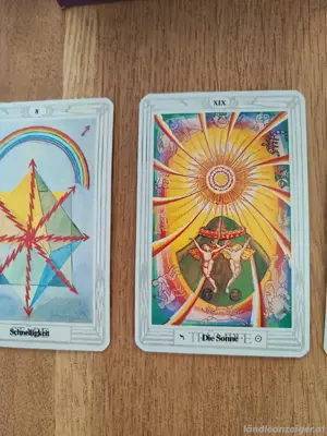 Crowley Tarot   Starter Set Limitierte Sammler Auflage - NEU Bild 5