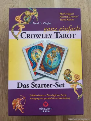 Crowley Tarot   Starter Set Limitierte Auflage - NEU