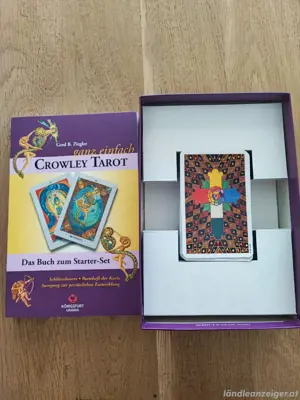 Crowley Tarot   Starter Set Limitierte Sammler Auflage - NEU Bild 4