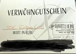 Friseurgutschein Bregenz