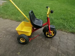 Dreirad Rot Gelb gebraucht