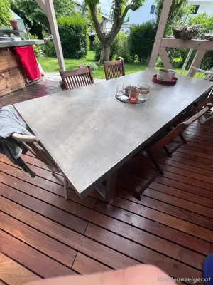 Terrassenbetontisch Bild 2