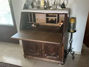 Sekretär aus Holz   350   VB   Ha Bild 2