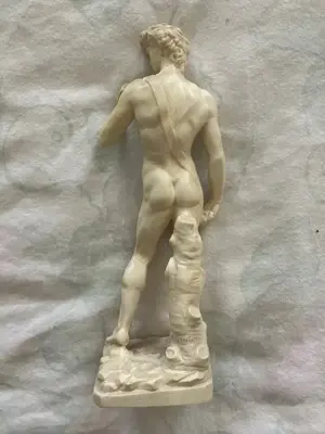 Davidfigur aus Kunststein Bild 2