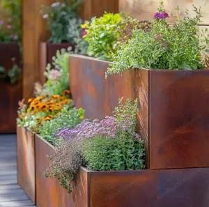 Sonderanfertigungen aus Cortenstahl   Hochbeete, Pflanzsysteme & Gartenmöbel nach Maß Bild 9