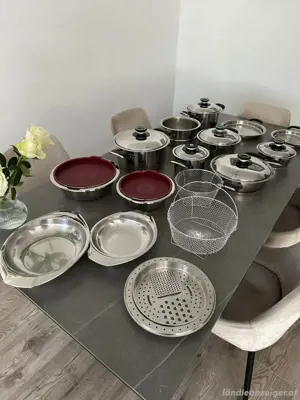 AMC Töpfe Set Inkl. Visiotherm Deckel Inkl. Zubehör Bild 4