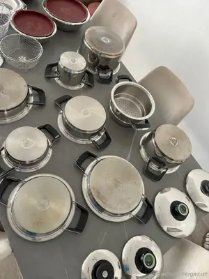 AMC Töpfe Set Inkl. Visiotherm Deckel Inkl. Zubehör Bild 2