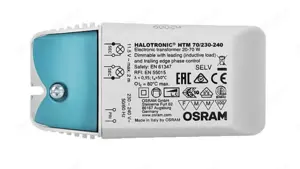 OSRAM Halotronic Halogen Transformator 12V 20-70W dimmbar Phasenabschnittdimmer