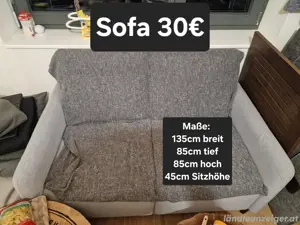 Sofa zwei Sitz