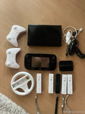 WII U voll funktionsfähig mit Spielen und Zubehör 