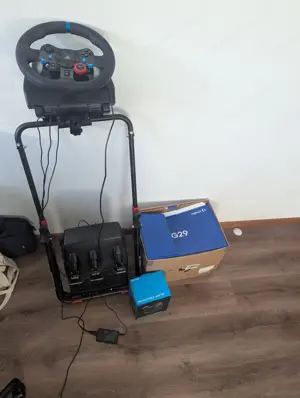 Lenkrad Logitech G29 inklusive Schalthebel und Halterung 