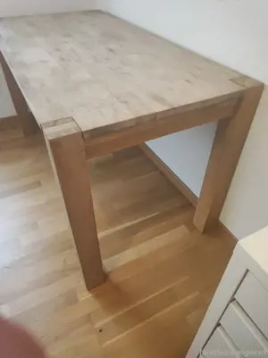 Vollholz Schreibtisch  Bild 2