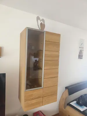 Voglauer Wohnwand 3 Teilig in Eichefarben  Bild 3