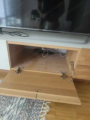 Voglauer Wohnwand 3 Teilig in Eichefarben  Bild 2