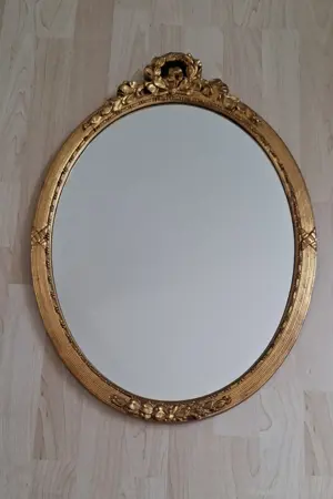 Alter Gold Spiegel 